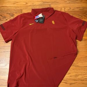Nike NCAA USC Trojans Football Dri-Fit On-Field Polo CQ5284-698 3XL